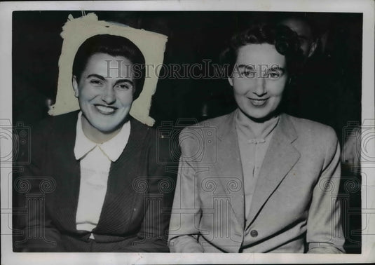 1952 Javanka Broz at Yugoslav Communist Party Congress Session - Historic Images