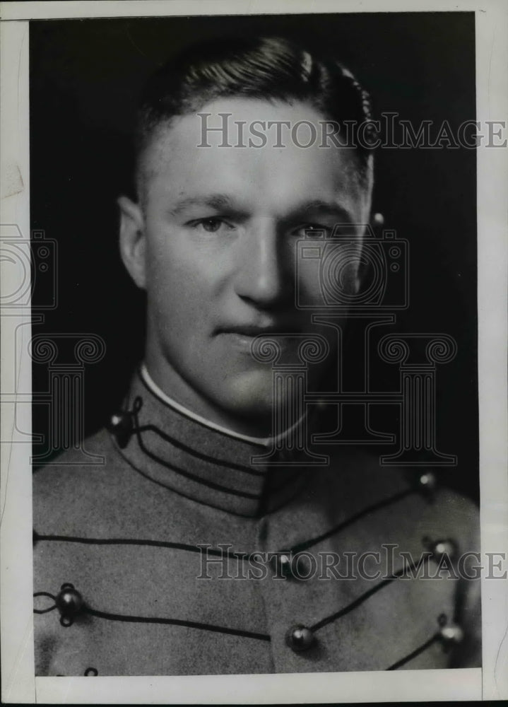 1938 Press Photo William E. Ekman, West Point Graduate - nef39220-Historic Images