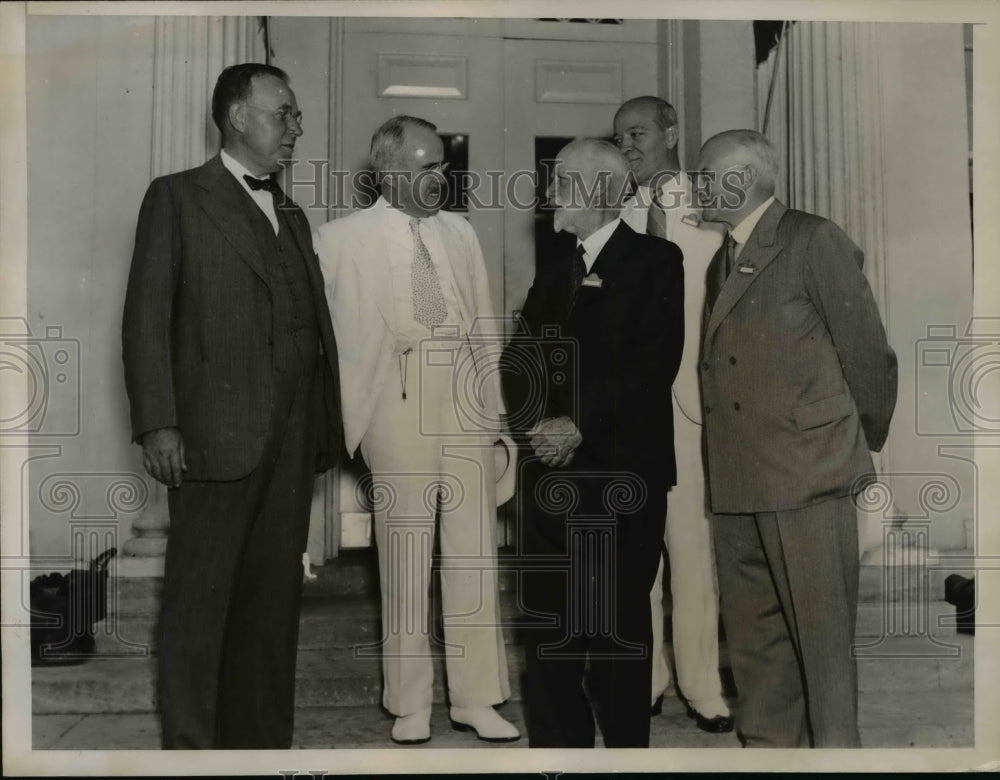 1936 Press Photo Third World Power Conference Delegates at White House - Historic Images