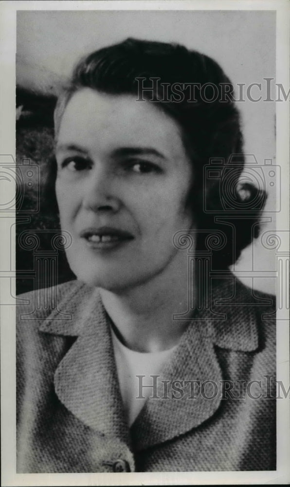 1962 Press Photo Mrs. Martin R. King, Welfare Federation - nef40076 - Historic Images
