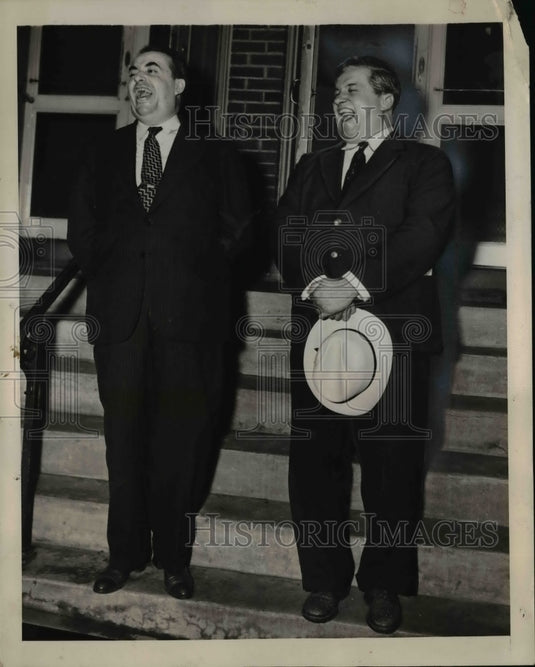 1940 Press Photo Dr. Leonides Almazan & Cen. Juan Andreu Almazan in Mex Election-Historic Images