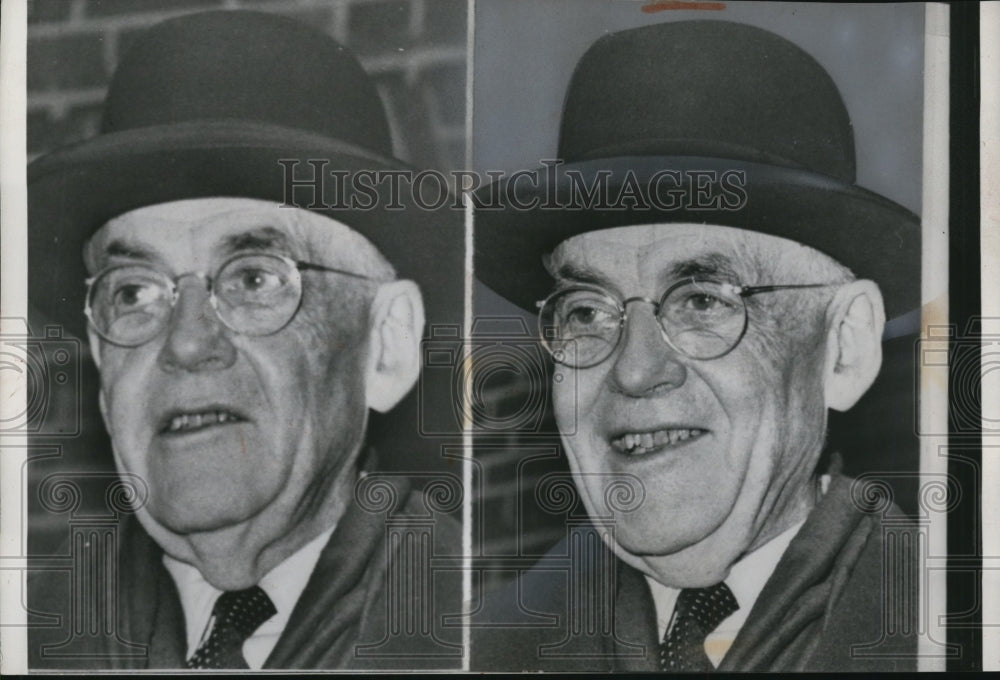 1959 Press Photo John Foster Dulles, Secretary of State left Walter Reed Hosp-Historic Images