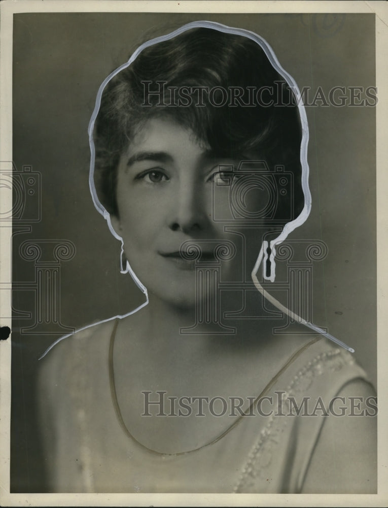 1928 Press Photo Ethel Wakefield, Soprano Singer - nef43806 - Historic Images