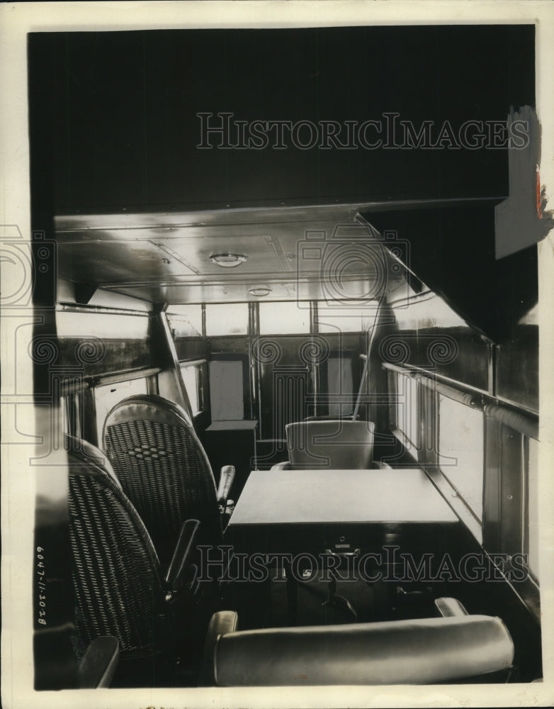 1928 View of Interior of &quot;Columbus&quot; Flagship of Air Transport - Historic Images