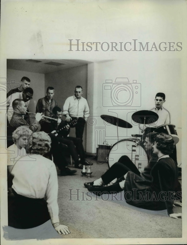 1952 Press Photo Jazz Session at Michigan State University - nef45606 - Historic Images