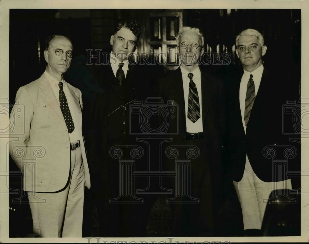 1934 Press Photo Preachers in Ohio - nef46039 - Historic Images