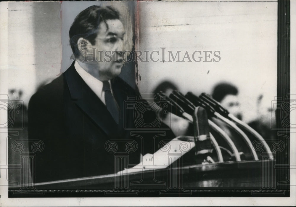 1957 Dmitri T.Shepilov Foreign Minister address Supreme Soviet - Historic Images