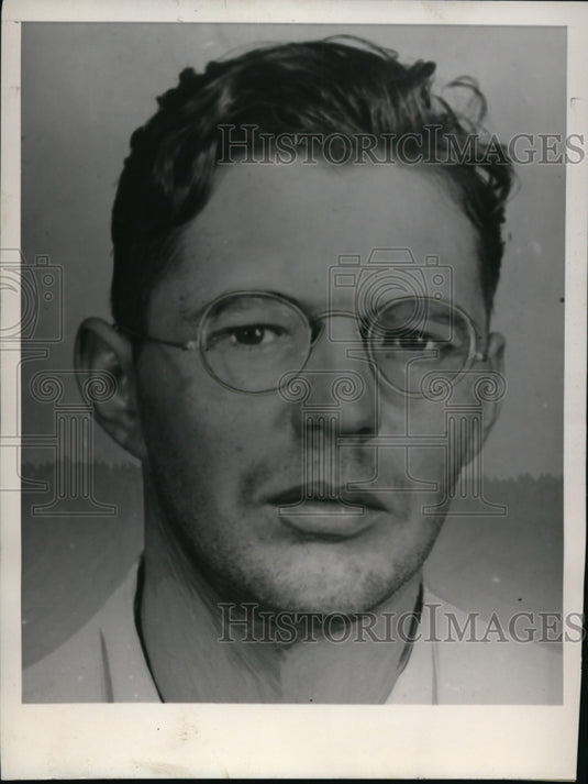 1939 Jay Lynch Arrested for Car Thefts & Kidnappings Sought by FBI - Historic Images