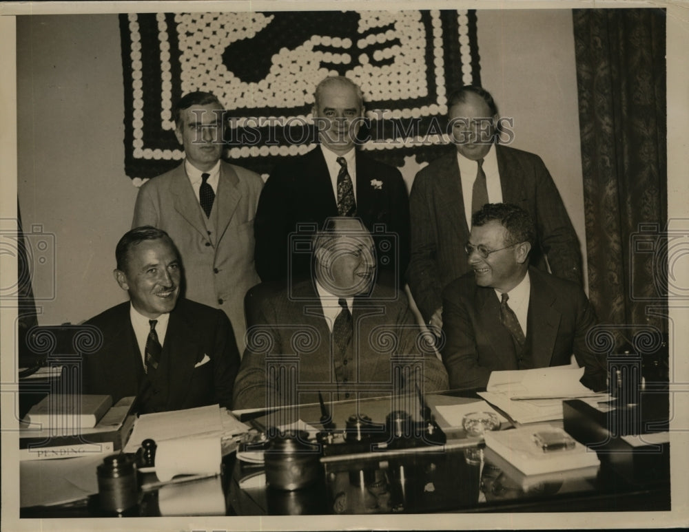 1936 Press Photo Members of the NIRA Board in Washington D.C - nef49147 - Historic Images