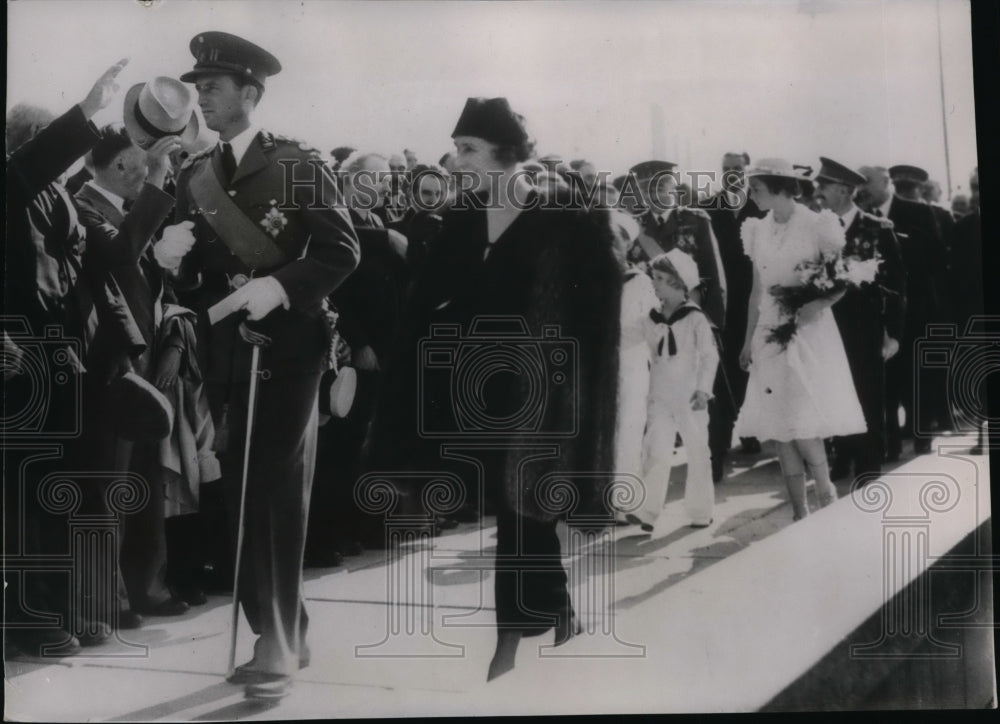 1939 Belgian Royal Family at King Albert Statue Unveiling, Liege-Historic Images
