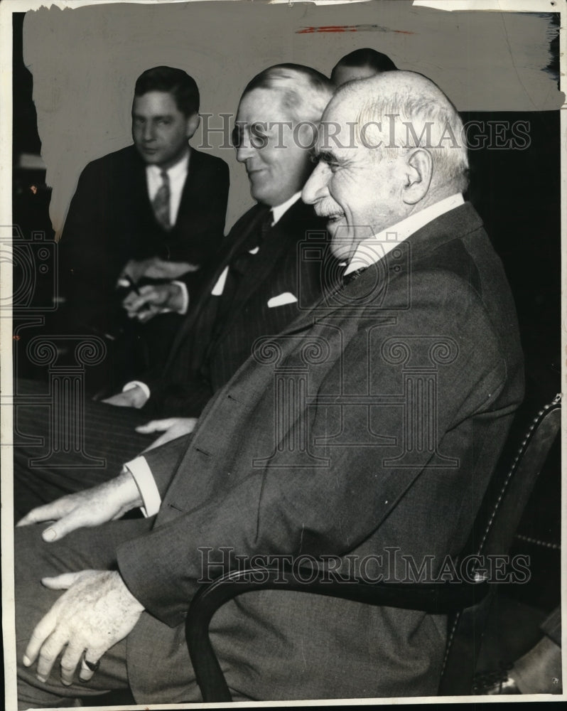 1936 J.P. Morgan at Senate Munitions Committee Hearing-Historic Images