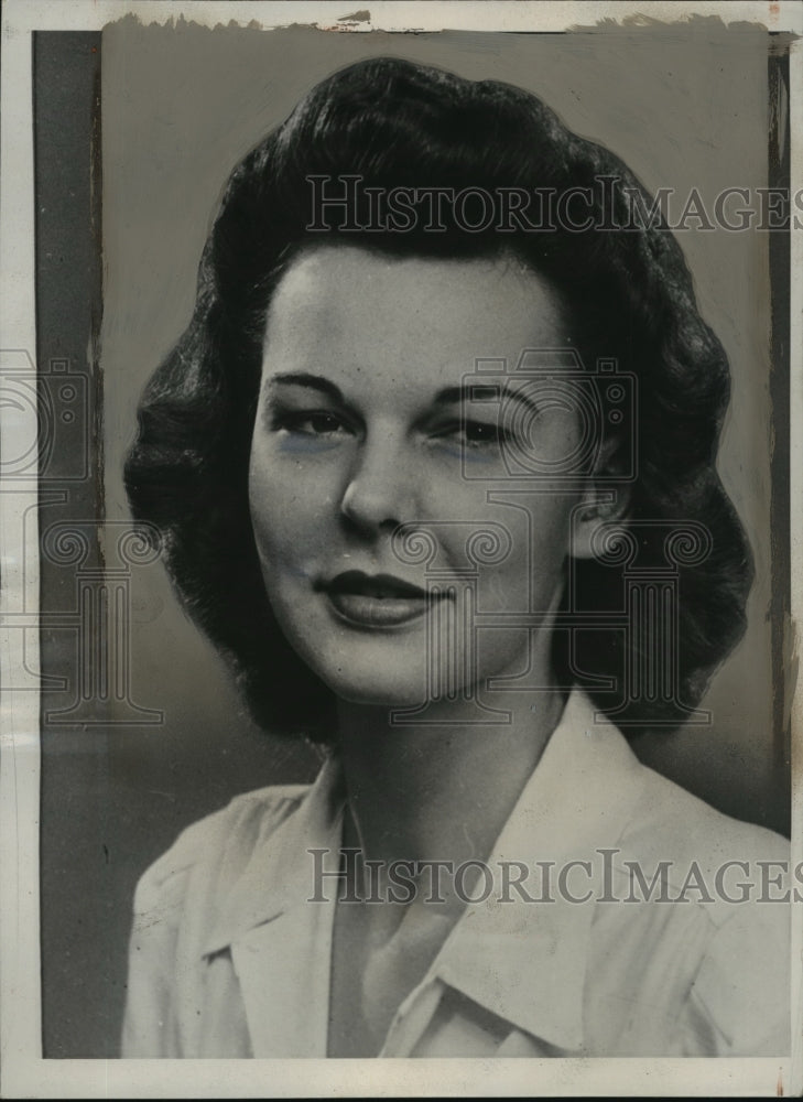 1941 Press Photo Marjorie Myers of Oberlin college, Ohio - Historic Images