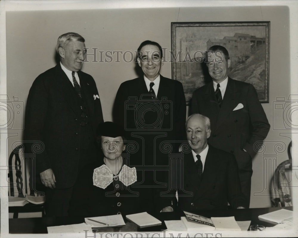 1938 Press Photo Washington, DC Labor Leaders Conference - nef51233 - Historic Images