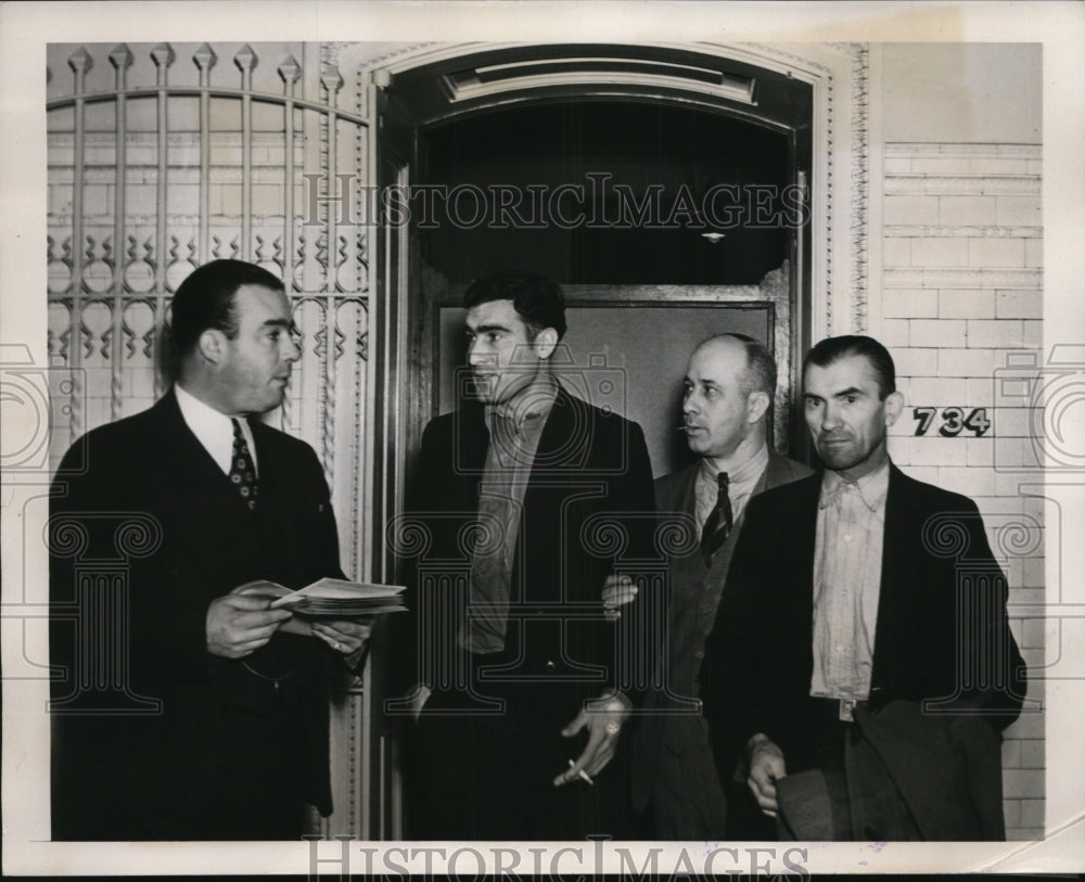 1939 Philadelphia Detectives taken picture for the Rogue's Gallery - Historic Images