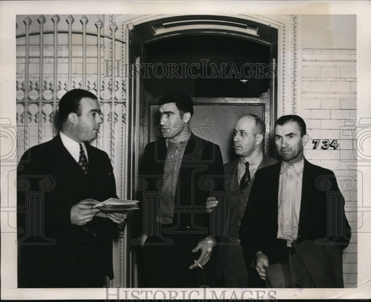 1939 Philadelphia Detectives taken picture for the Rogue's Gallery - Historic Images