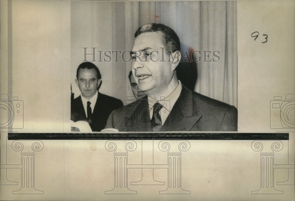 1963 Aldo Moro, Italian Leader Christian Democratic Party - Historic Images
