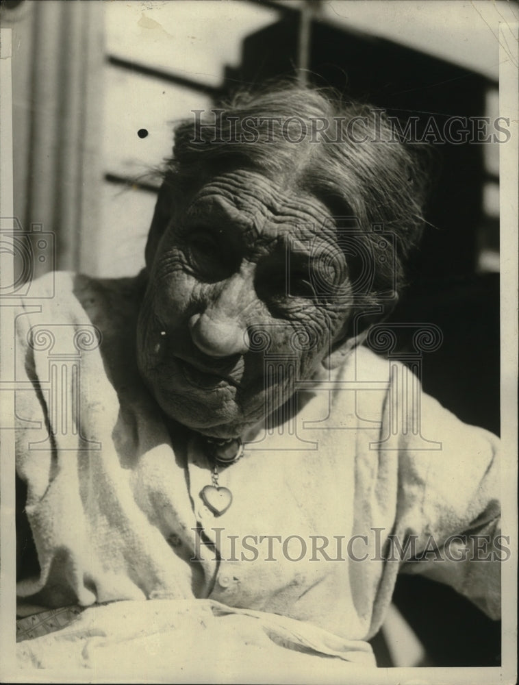 1935 Press Photo Ms.Josephine Paulding celebrates her Hundredth Birthday-Historic Images