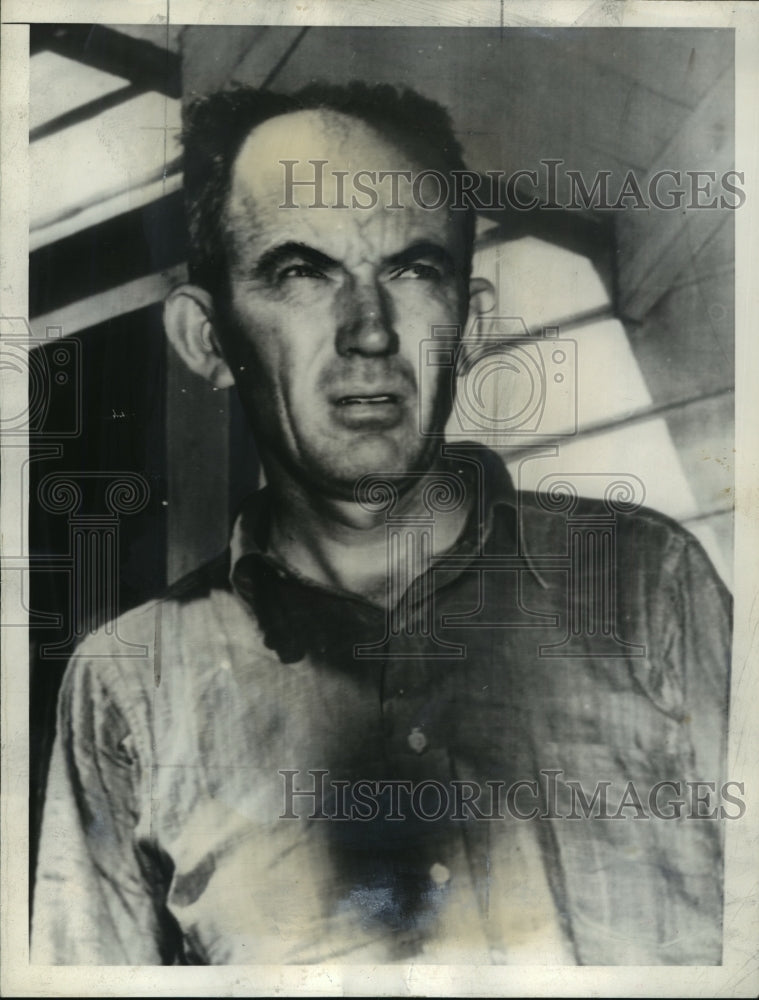 1938 Press Photo James Bailey Cash, Father of Kidnapped Florida Boy - nef55484-Historic Images