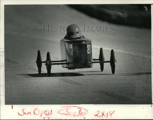1983 Soap Box Derby Car of ginger Gibbons  - Historic Images