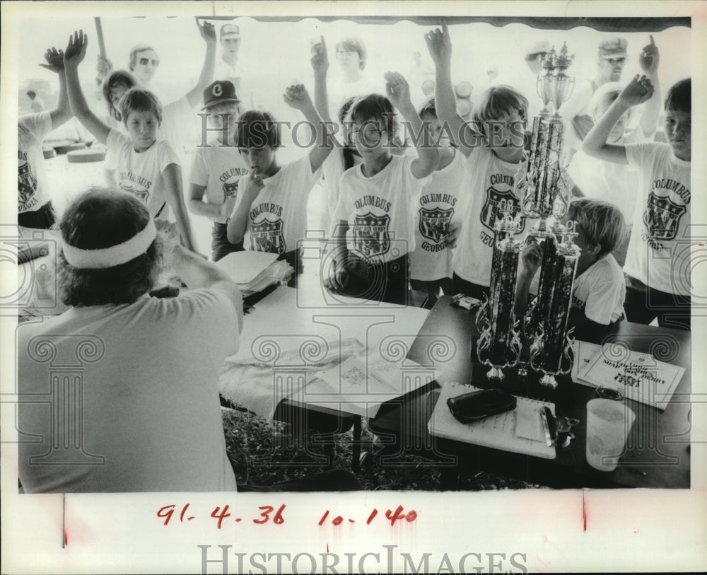 1980 Soap Box Derby Participants, Columbus, Georgia  - Historic Images