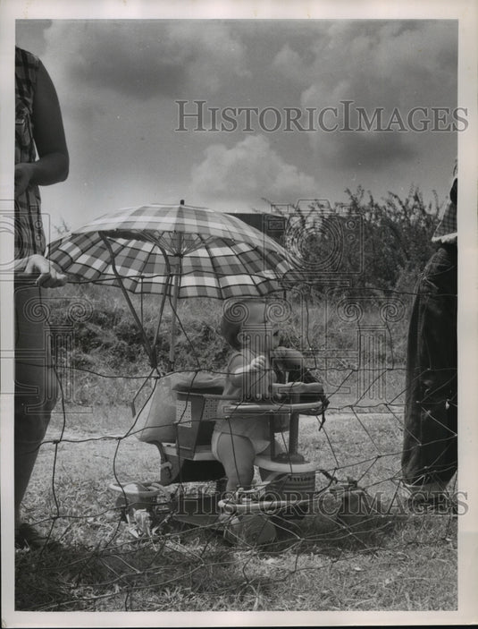 1955 Press Photo Columbus, Georgia Soap Box Derby Crowds - nef56050-Historic Images