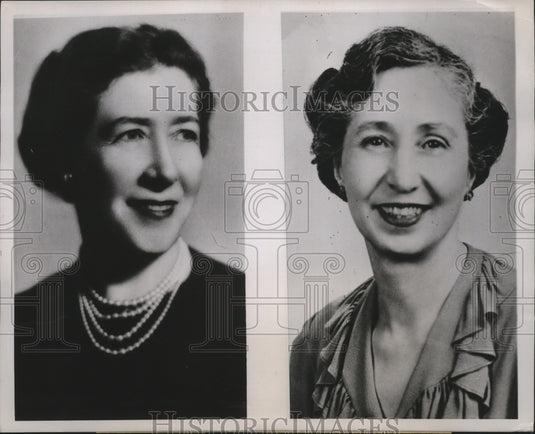 1944 Press Photo Mrs Charles B Gilbert & Mrs Pleasant I Dixon Candidates-Historic Images