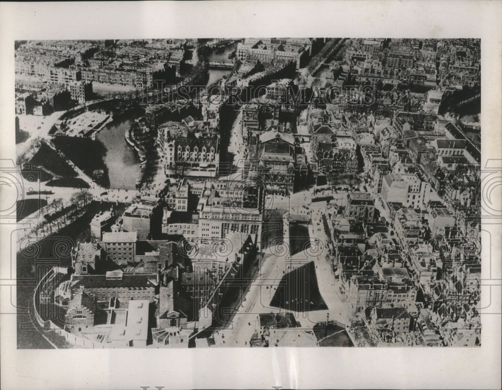 1939 Air View of Amsterdam, Holland (Netherlands)  - Historic Images