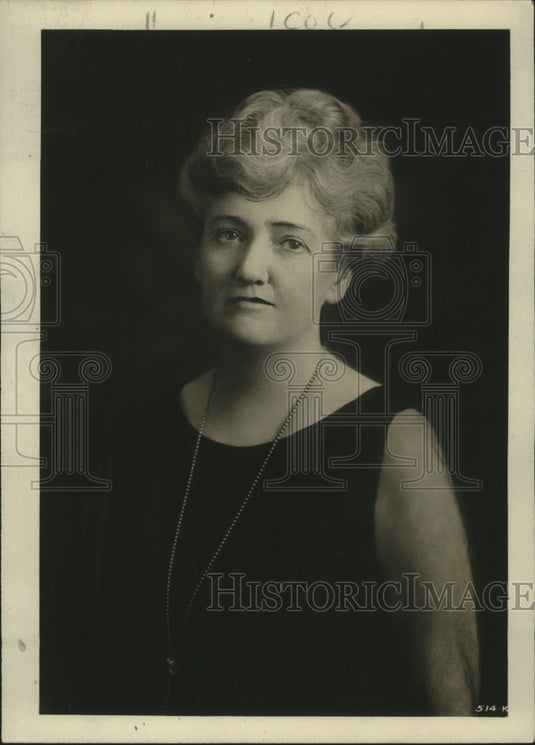 1929 Press Photo Winifred Hathaway of National Society Prevention of Blindness - Historic Images