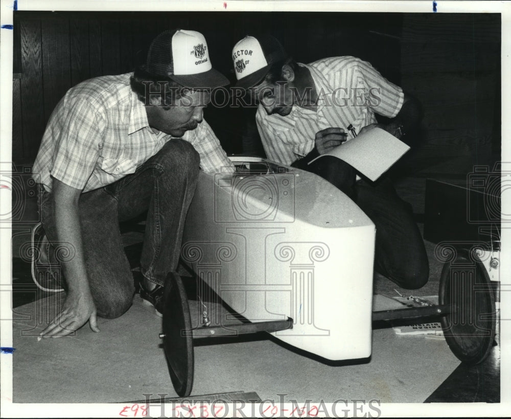 1982 Soap Box Derby Car Inspection, Columbus, Georgia  - Historic Images