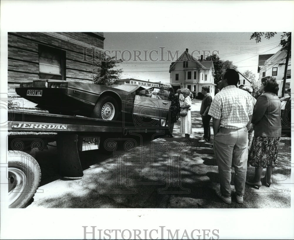 1993 Press Photo Jury with Aston Martin Algunda of Prince Mohammed B. Alsaud - Historic Images