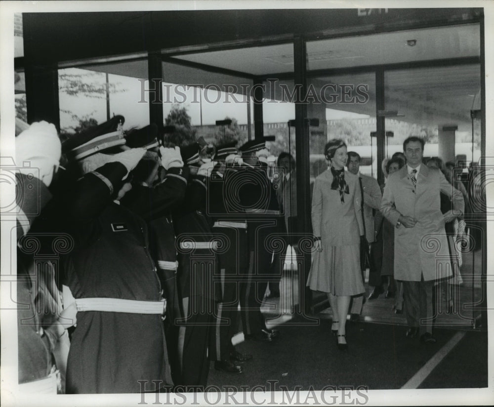 Press Photo Queen Margrethe of Denmark - nef58107-Historic Images