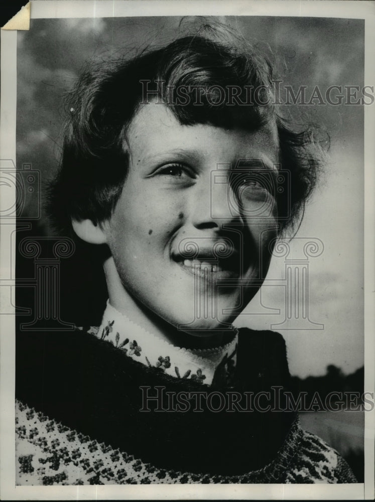 1953 Press Photo Princess Margrethe of Denmark Will Become Ruler of Denmark - Historic Images