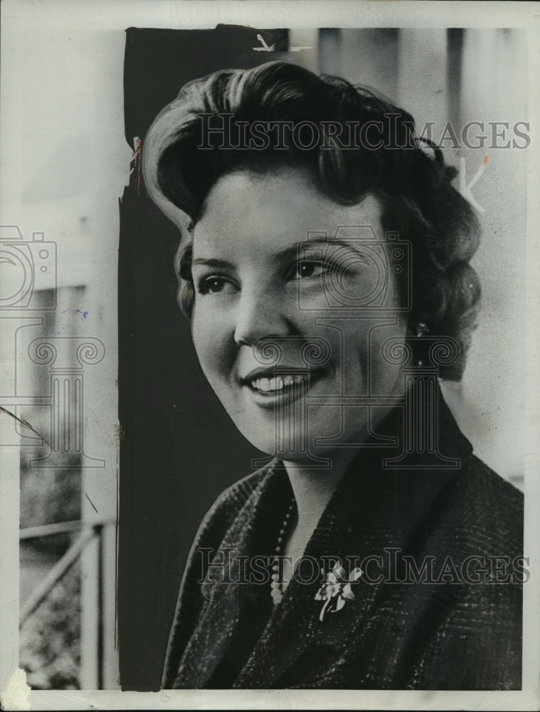 1961 Press Photo Princess Beatrix of Netherlands - nef58609 - Historic Images