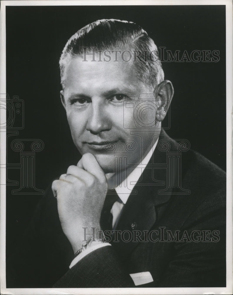 1962 Press Photo John A Volpe, Governor of Massachusets - nef59443-Historic Images