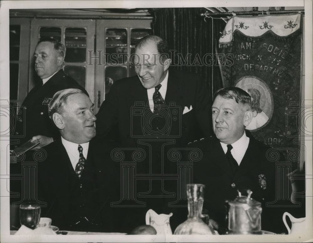 1936 Press Photo Gov. James M Curley of Mass at Communion Breakfast - nef59698-Historic Images