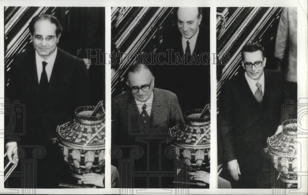 1971 Italy's most powerful Christian Democrats meet at Rome - Historic Images