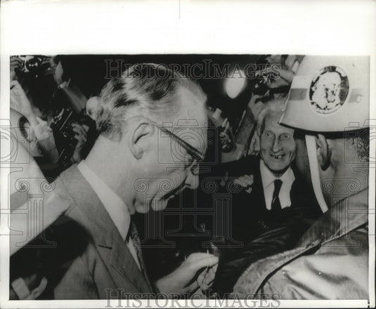 1970 Press Photo Ehrenfried Von Holleben, Germany's Ambassador to Brazil-Historic Images