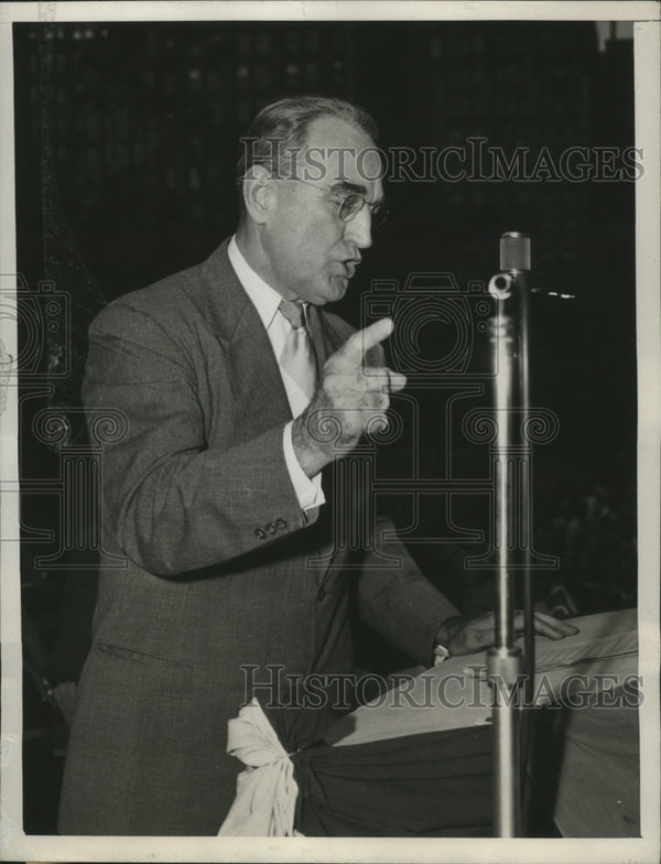1946 Sen. James M Mead of N.Y at Anti- Inflation Rally - nef60237 ...
