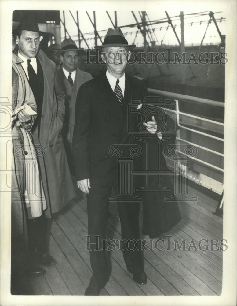 1937 Senator on a boat  - Historic Images