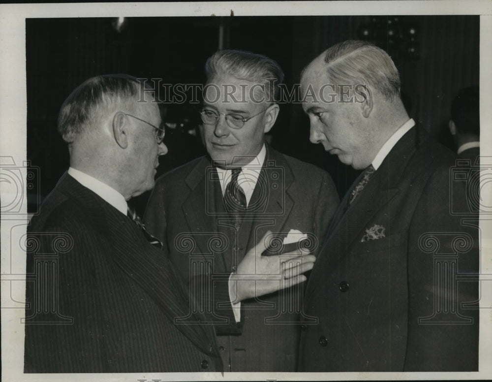 1940 Press Photo William Green at House Inquiry Into N.L.R.B. - nef60525-Historic Images