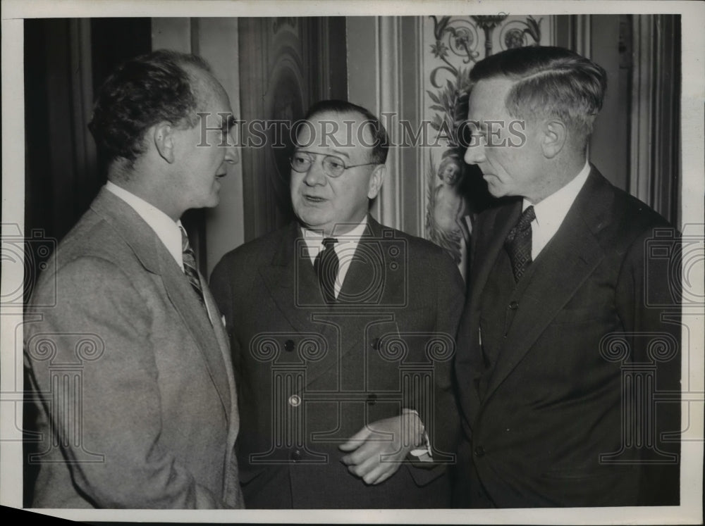 1939 Frank Murphy, Francis Maloney, William Douglas @ Senate Hearing - Historic Images