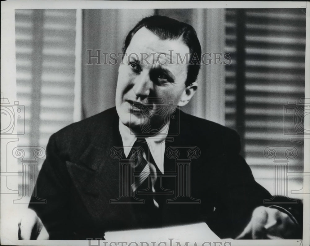 1949 Senator William Benton of Connecticut  - Historic Images