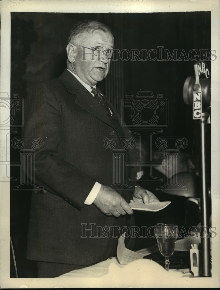 1937 Harold Ickes addressed American Civil Liberties Union - Historic Images