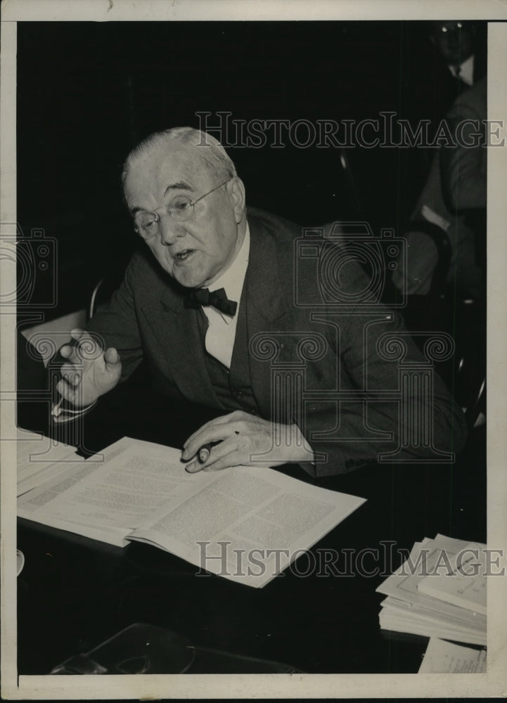 1936 Sen George Norris One of the Main Dogs in the Senate Ag Comm - Historic Images