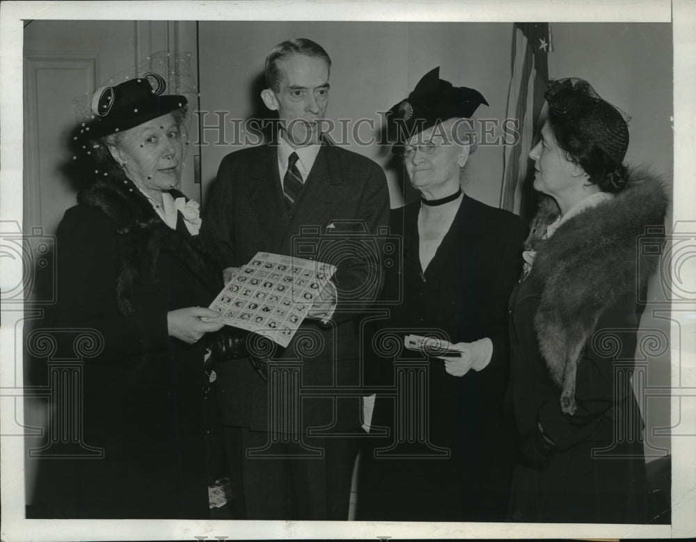 1943 Press Photo Members of the American Mothers of Golden Rule Foubdation-Historic Images