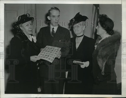 1943 Press Photo Members of the American Mothers of Golden Rule Foubdation-Historic Images