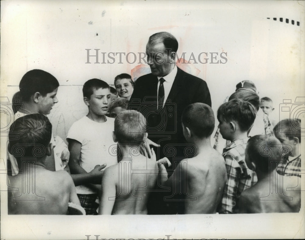 1966 Press Photo Senator Thomas McIntyre - nef61686-Historic Images