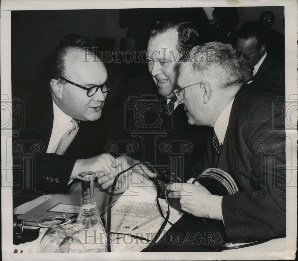 1948 United Nations Paris, France Meeting Representatives - Historic Images