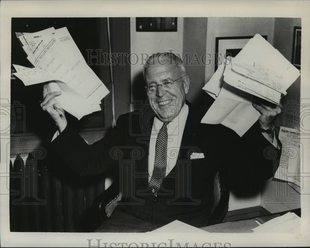 1958 Mayor of Pittsburgh Pennsylvania, David L. Lawrence  - Historic Images