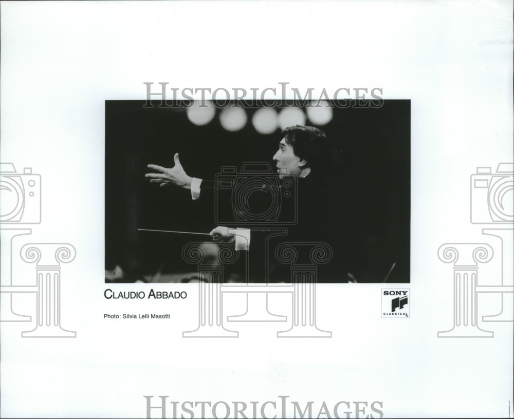 Press Photo Claudio Abbado, Conductor - nef62743 - Historic Images